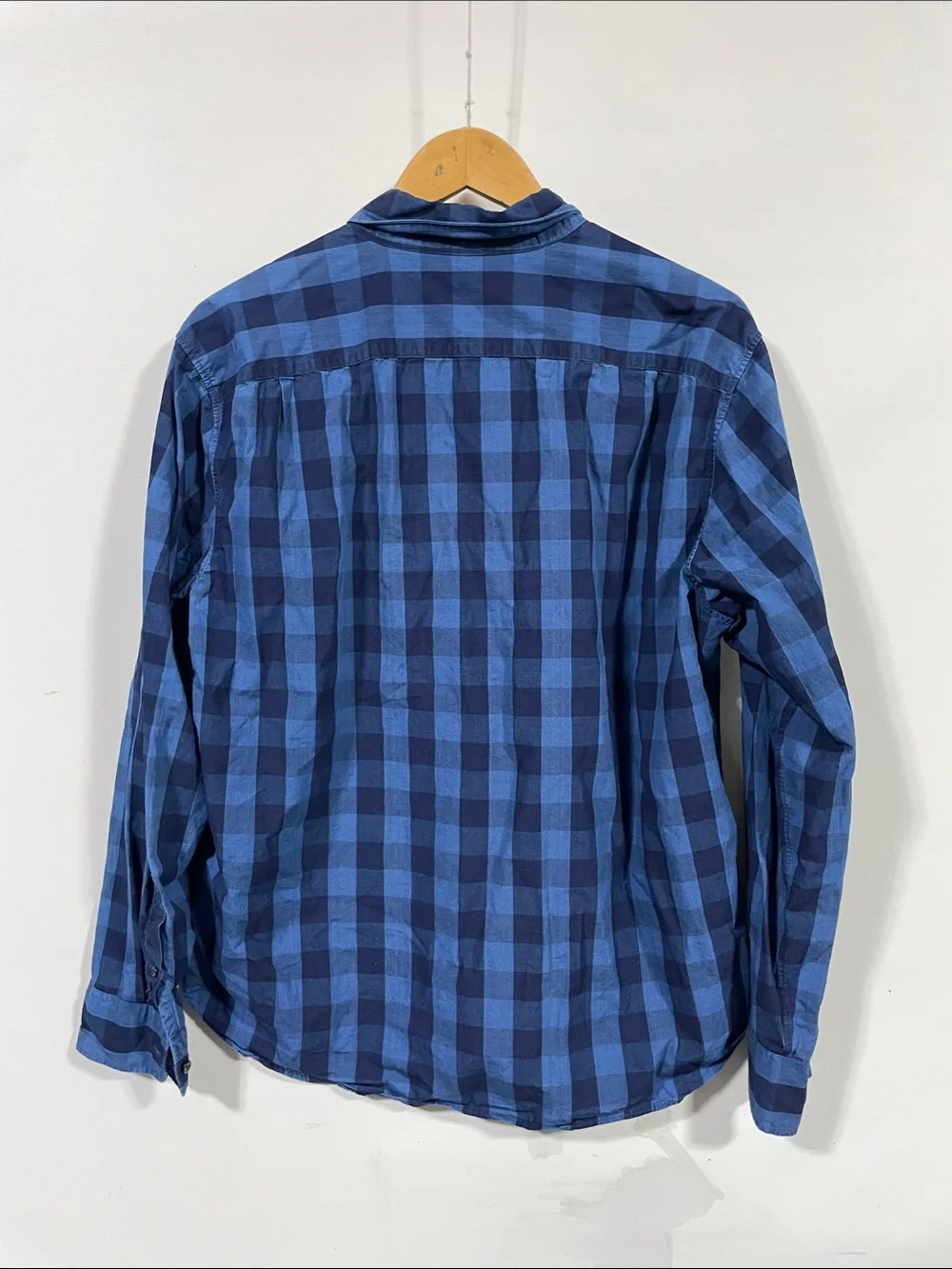 J. Crew Blue Plaid Button-Down Shirt